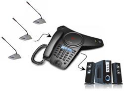 好会通（Meeteasy）Mid2HC 音频会议系统电话机 会场终端 支持外接调音台、会议麦克风、音箱，高质量会议解决方案